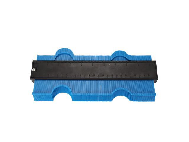 10 Inch Multifunctional Irregular Contour Profile Gauge Tiling Laminate Tiles Edge Shaping Wood Measure Ruler Woodworking Tool