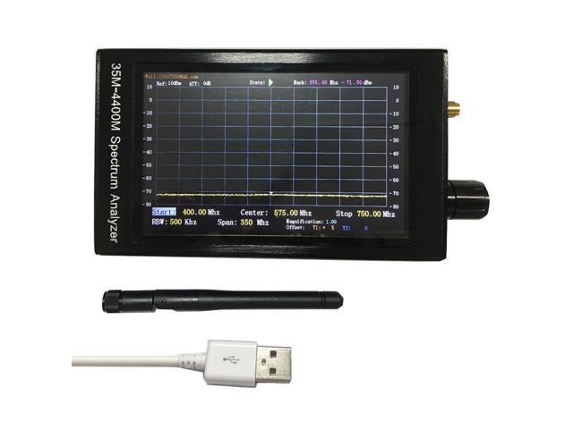 35M-4400MHZ 43 Inch TFT LCD Color Display Screen Handheld Spectrometer Multipurpose Professional Tools sm32f407 Microcontroller High-Precision