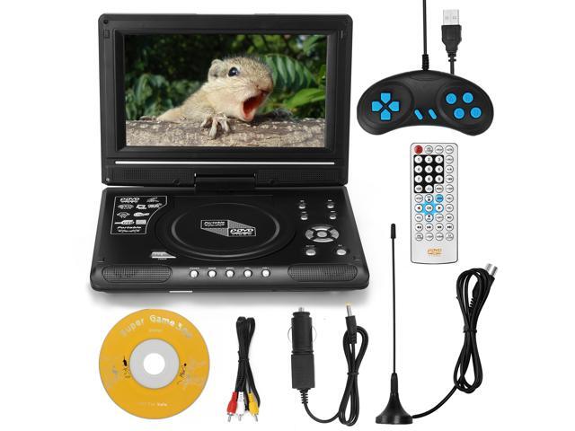 98inch High Denifition TV DVD Player Portable VCD MP3 MPEG Viewer with Game Handle and Compact Disc