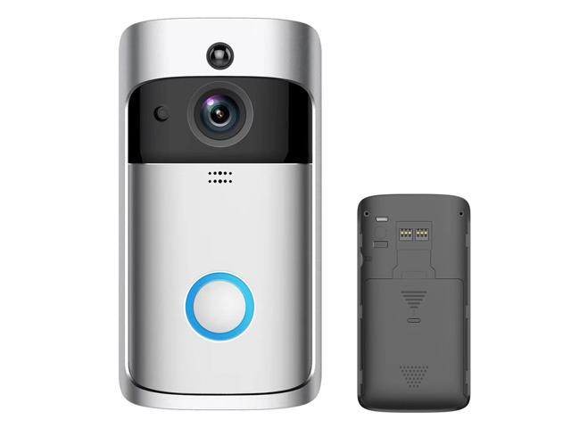 Wireless Intelligent Doorbell 720P Camera WiFi Visual Video Phone Door Bell 2-way Audio Video Doorbell Support Infrared Night View PIR Motion