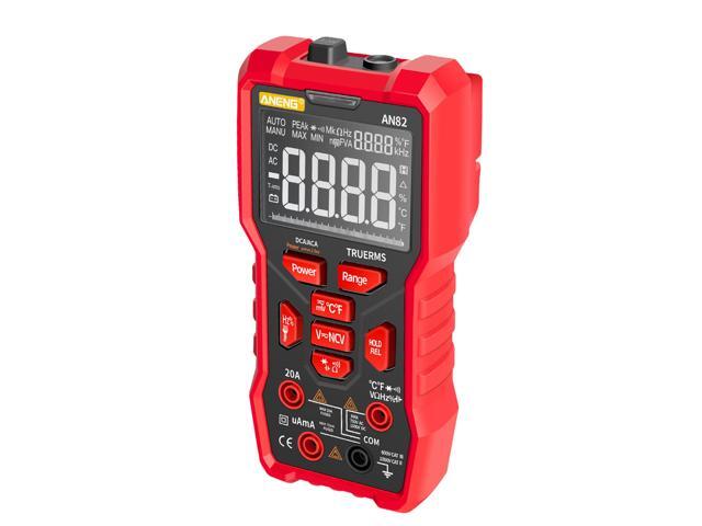 ANENG AN82 9999 Counts VA Screen Automatic High Precision Digital Multimeter TRMS NCV Universal Meter Multiple Tester for AC/DC Current AC/DC