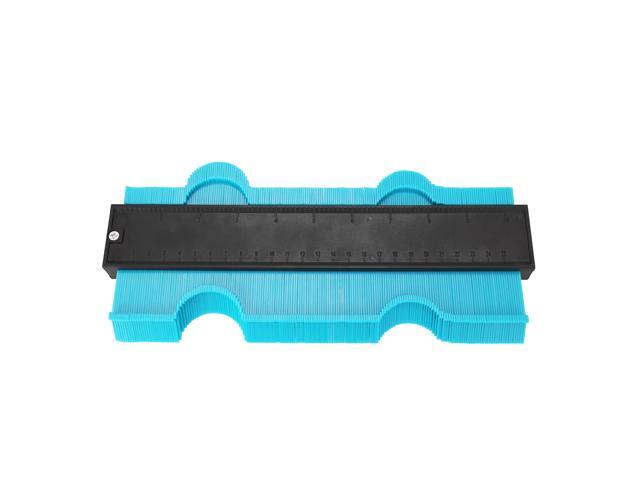 10 Inch Multifunctional Irregular Contour Profile Gauge Tiling Laminate Tiles Edge Shaping Wood Measure Ruler Woodworking Tool