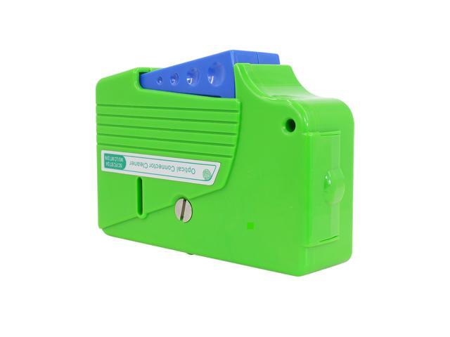 Portable Fiber Optic Connector Cleaning Box Cassette Type Fiber Optic Jumper End Face Cleaner Wiper Cleaning Tools Multifunctional Utility Fiber