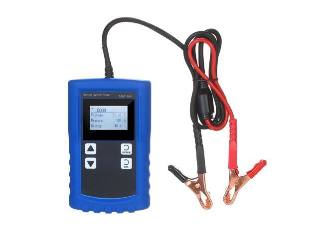Digital Battery Tester High Accuracy Battery Analyzer Automobile Vehicle Battery Capacity Diagnostic Tool Testing Gauge CCA DIN IEC EN JIS Test