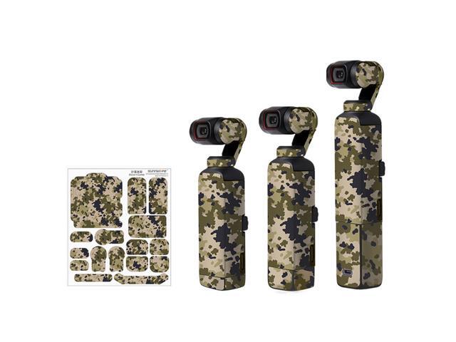 Sticker PVC Protective Cover Compatible with DJI Osmo Pocket 2 Handheld Gimbal Camera Body Anti-Scratch Anti-Slide Waterproof Scratchproof Stickers