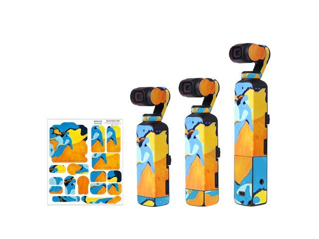 Sticker PVC Protective Cover Compatible with DJI Osmo Pocket 2 Handheld Gimbal Camera Body Anti-Scratch Anti-Slide Waterproof Scratchproof Stickers