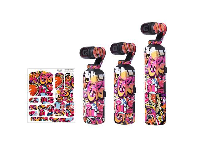 Sticker PVC Protective Cover Compatible with DJI Osmo Pocket 2 Handheld Gimbal Camera Body Anti-Scratch Anti-Slide Waterproof Scratchproof Stickers