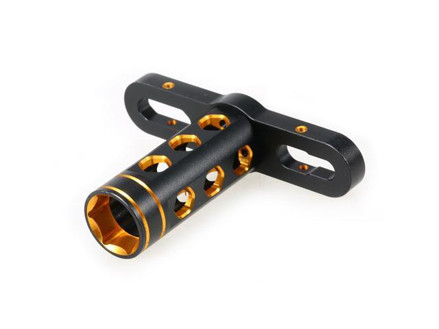 Aluminium Alloy RC Wheel Nut Wrench 17mm Hex Nuts Installation Tools for 1/8 RC Car Tires Wheel Rim Compatible with Traxxas X-Maxx SUMMIT E-REVO
