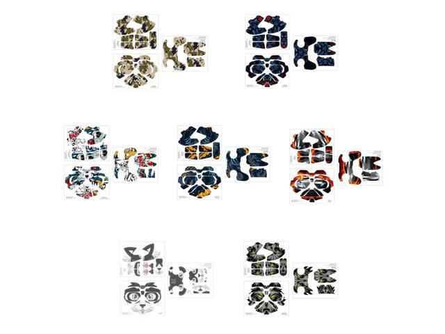 Compatible with DJI FPV Combo PVC Stickers Easy Paste Easy Tear-off No Residue
