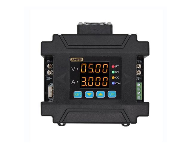 JUNTEK DPM8608-RF 24 Inch LCD Screen Programmable Wireless Power Supply 60V 8A Remote Control Voltmeter DC-DC Power Supply Voltage Regulator