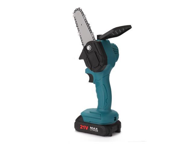 Portable Electric Pruning Saw Rechargeable Small Electric Saws Woodworking One-handed Electric Saw Garden Logging Mini Brushed Electric Chain Saw