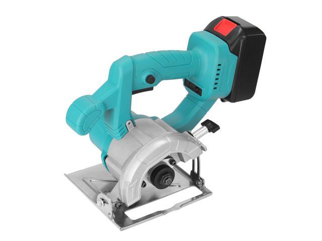 4inch 21V Electric Circular Saw 0-34mm Cutting Depth Adjustable Lithium Battery Woodworking Tool Wood Board Marble Cutting Machine