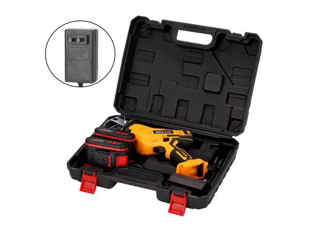 Portable Multifunctional Reciprocating Saws Outdoor Saber Saw Electric Power Tools for Cutting Wood Iron Sheet Plastics with Lithium Battery