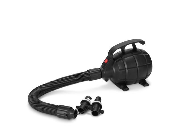 Black Air Pump Portable Convenient Small Size Home Household Camping Utility Tool Air Bed Air Mat Air Inflation Tool Quick Safety