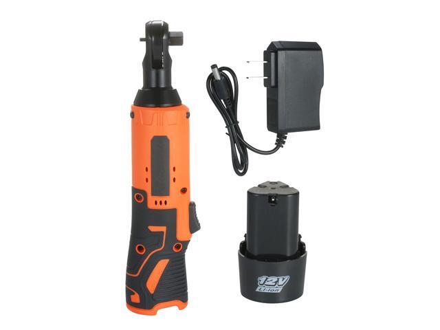 KKmoon Cordless Electric Ratchet Wrench 12V Power Ratchet Tool Ratcheting Socket Wrench with 1 Pack 4500mAh Rechargeable Battery