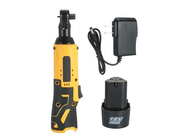 KKmoon Cordless Electric Ratchet Wrench 12V Power Ratchet Tool Ratcheting Socket Wrench with 1 Pack 4500mAh Rechargeable Battery