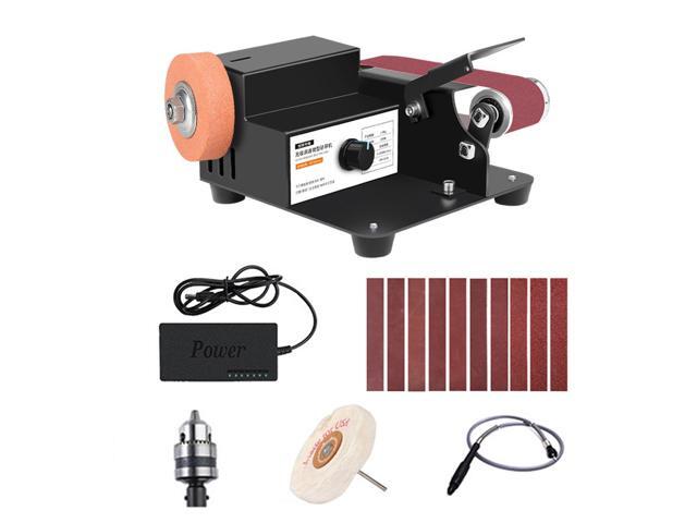 250W Mini Electric DIY Polishing Machine Multi-function Quick Grinding Machine Fixed Angle Grinder Stepless Speed Regulation Metal Rust