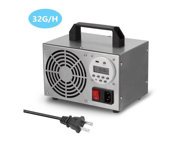 Ozone Generator Household Ozone Air Disinfector Purifier Stainless Steel Air Filter Disinfection Sterilization Timing Portable Multipurpose Equipment