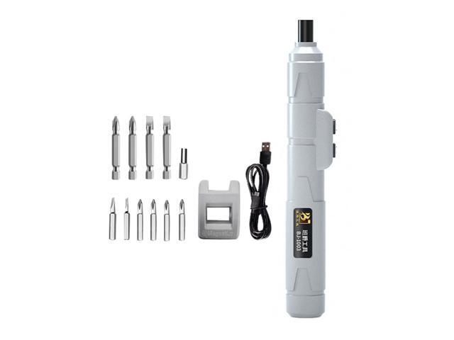 Cordless USB Rechargeable Electric Screwdriver Mini Power Tool Multifunction Screw Driver for Repairing Clock Electronic Device