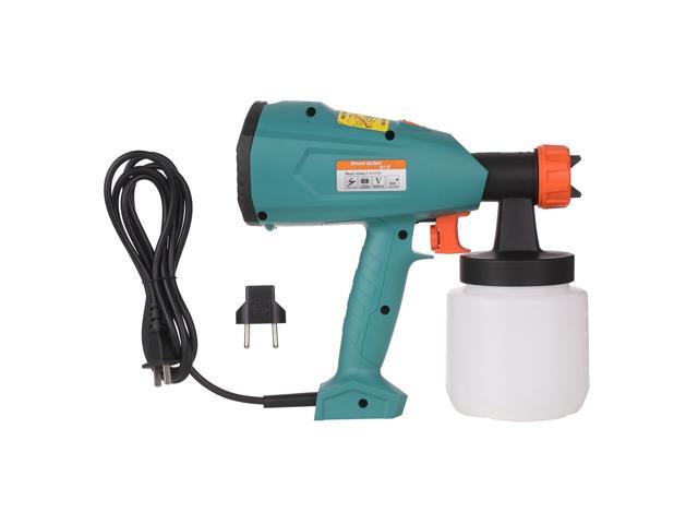 Power Paint Sprayer 550W High Power HVLP Spray Paint Machine with 800ml Container for House Painting DIY Cabinets Decks Furniture