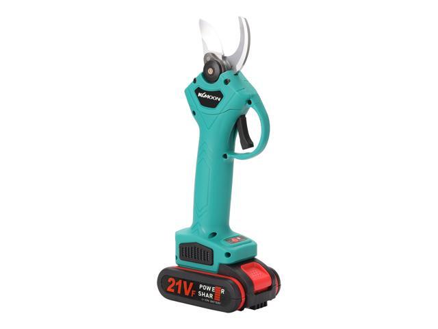 21V Cordless Electric Pruner Pruning Shear Efficient Fruit Tree Bonsai Pruning Branches Cutter Landscaping Tool