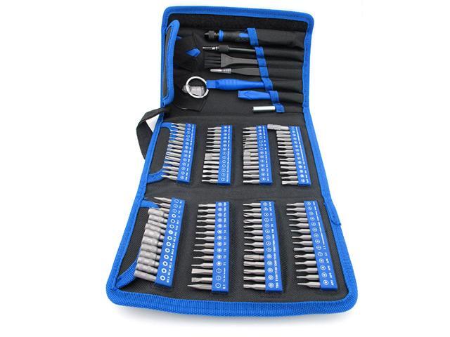 126pcs Screwdriver Bit Set Multiple Phillips Torx Screw Driver Bits for Phone Electronic Device Hand Tool