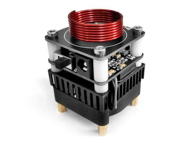 36-48V 15-25A 15Mhz HFSSTC High Frequency Solid State Tesla Coil Electronic Candle for Teaching Demonstrations and DIY Crafts