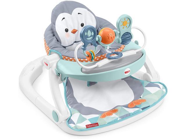 Fisher-Price Sit-Me-Up Floor Seat with Tray - Penguin Island