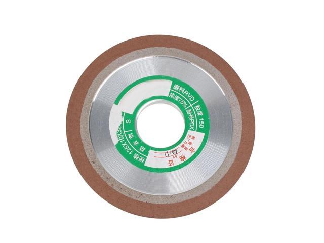 One Tapered Side Plain Resin Diamond Grinding Wheel Cutter Grinder 125mm Dia