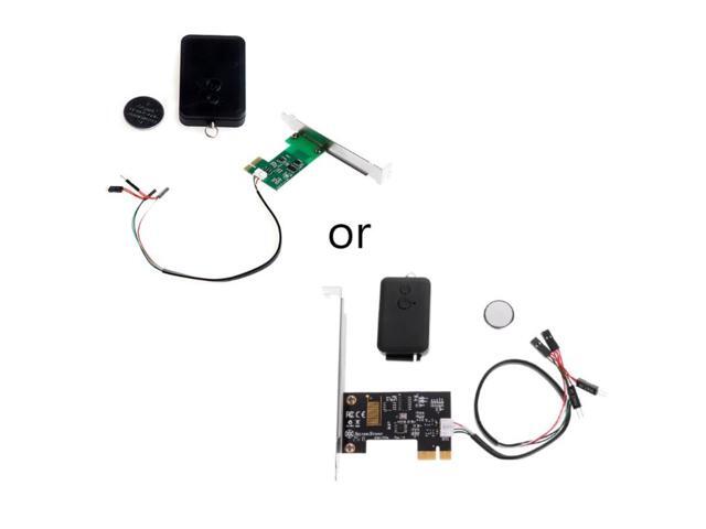 Mini PCI-e Desktop PC Remote Controller 20m Wireless Restart Switch Turn On/OFF