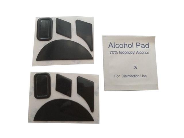 2Pcs 06mm Thickness Replace Mouse Feet Mouse Skates for razer Naga 2014/ Naga Hex V2 Mouse