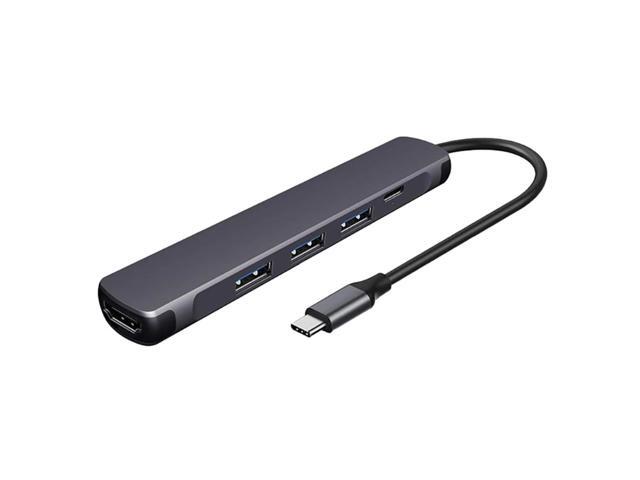 5 In1 Docking Station TYPE-C to HDMI for Docking Station USB 30 with PD Powered 4K HD HUB Converter