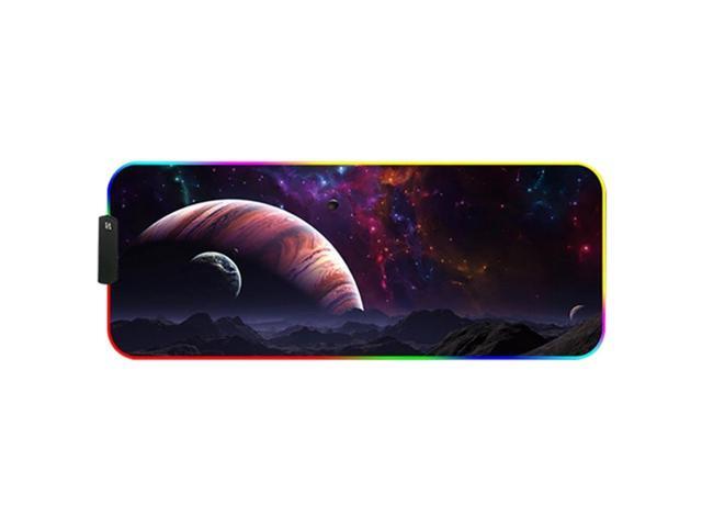 Gaming Mouse Pad Computer Mousepad Large Mouse Pad Gamer RGB World Map Big Mouse Carpet Desk Mat