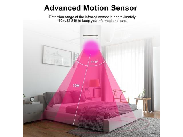 Smart Wifi PIR Sensor Motion Detector Wireless PIR Alarm System for Home Security