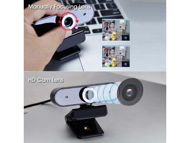 Web Camera with HD Mic for Computer Desktop Laptop Online Course Studying Videoconferencing Webcam