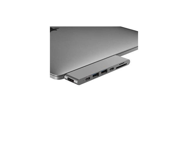 USB C Hub Adapter for MacBook Pro M1 2020 and MacBook Air M1 2020 with HDMI 100W PD TB 3 2 USB 30 and SDMicro Card Readers Space Grey PGTC401