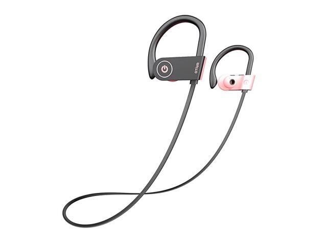 Pink Headphones Best Bluetooth Headphones Wireless Earbuds for Women Girls Stereo Bass inEar IPX7 Waterproof Running Sports Earphones