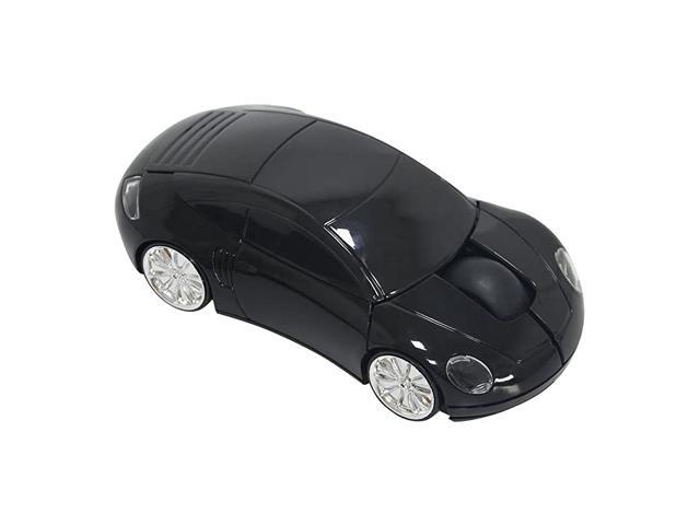 1200DPI1800DPI Car Shape Wireless Optical Mouse Gaming Mouse with USB Receiver for PC LaptopBlack