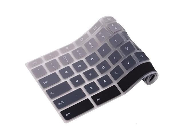 Premium Ultra Thin Acer Keyboard Cover Compatible Acer Chromebook R11 11 13 14 156 CB3131 CB5 CP5 20162018 No About Liquid Spills or Dust Ombre Gray