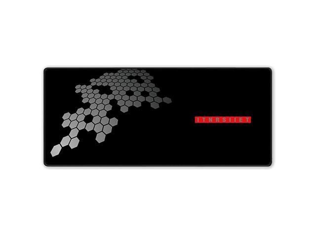 35 Larger Extended Gaming Mouse Pad with Stitched Edges Long XXL Mousepad 354x157In NonSlip Rubber Base Waterproof Keyboard Pad Mouse Mat for Work