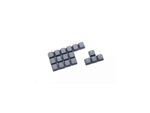 Gaming Backlit Keycaps Set for Cherry MX Mechanical Keyboards Compatible OEM Include Key Puller Grey