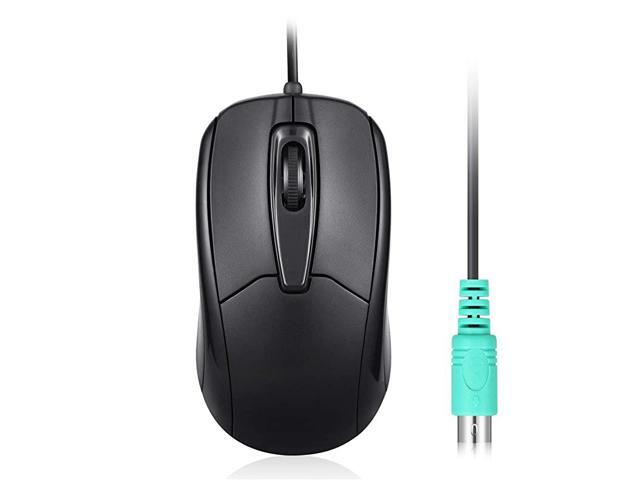 Perimice209 P Wired PS2 Mouse with 1000 DPI Resolution Black