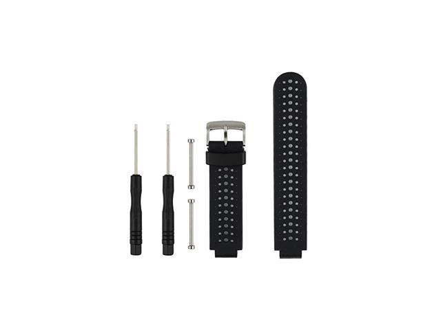 for Garmin Forerunner 235 Watch Band Accessory Adjustable Silicone SolidPattern Strap Wristband for Forerunner 220230620630735XT235Lite