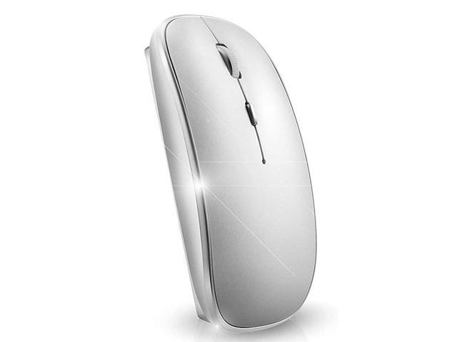 Wireless Mouse for Mac Wireless Mouse for Laptop iMac Wireless Mouse mac Desktop Computer Silver