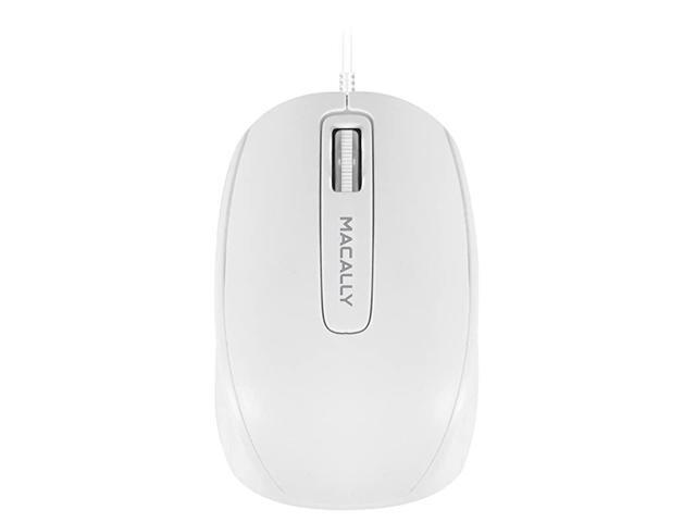USB Computer Mouse Wired 3 Button Configuration with Scroll Wheel 5FT USB Cord Plug and Play Corded Mouse for Mac Windows Sleek Ergonomic USB Mouse
