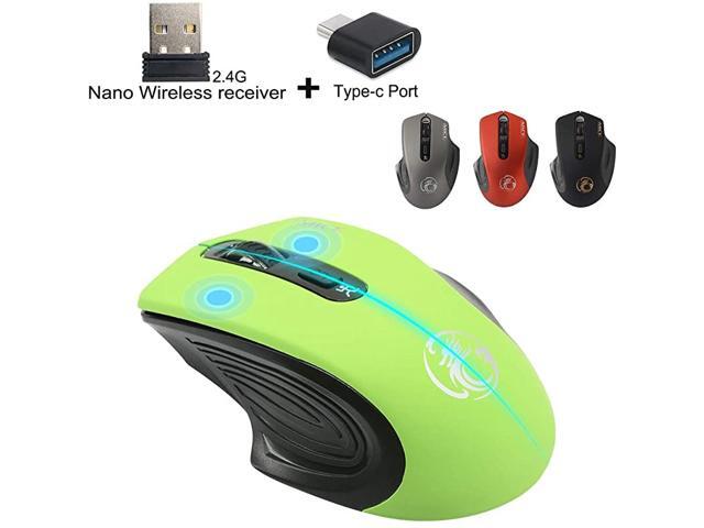 Mouse for MacBook ProMouse for MacBook AirType C MouseMouse for Laptop MacBook Windows Desktop iMac ComputerGreen