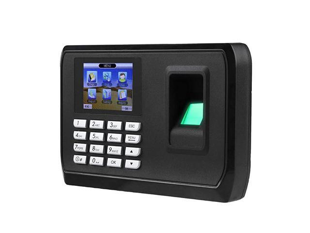 Attendance MachineFace Fingerprint Password Attendance MachineEmployee Management Alarm ClockDC5V 28inches TFT LCD Screen Black