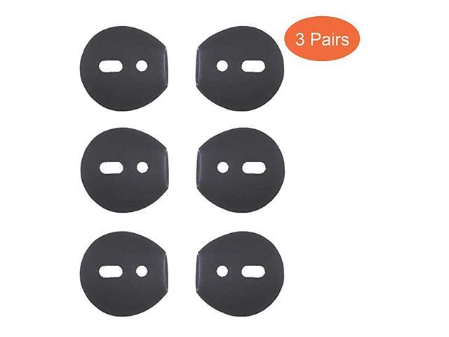in CaseSilicone Protecitve Tips Ear Skins and Covers Replacement Anti Slip Soft eartips Compatible with Apple AirPods 1 2 or EarPods
