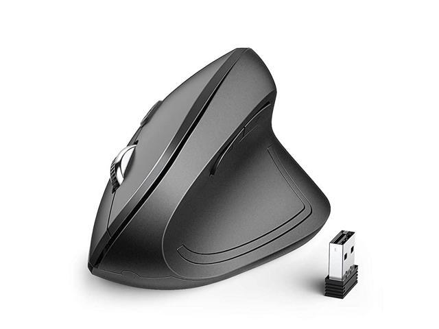 Vertical Mouse Ergonomic Mouse Wireless 6 Buttons with Adjustable DPI 1000160020002400 Comfortable 24G Optical Ergo Mouse for Laptop Computer