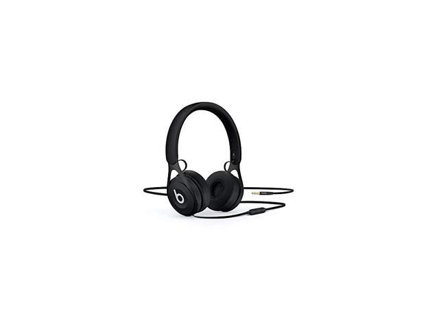 Ep Wired OnEar Headphones Battery Free For Unlimited Listening Built In Mic And Controls Black